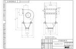 Чертеж золоуловителя ЗУ 0.8