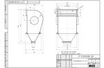 Чертеж золоуловителя ЗУ 2.15