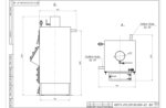 Котел 0.15 МВт на угле и дровах чертеж