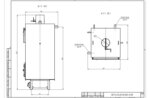 Чертеж котла без дымососа 0.15 МВт