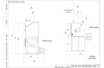 Пеллетный котел 0.2 МВт чертеж