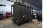 Твердотопливный промышленный котел 1200 кВт - изготовление