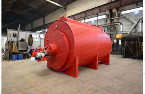 Паровой котел 1200 кг 115 С на газу Котел паровой 1200 кг 115 С на газу