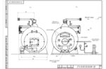 Чертеж дровяного парового котла 500 кг 115 С