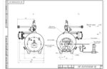Чертеж парового мазутного котла 500 кг 130 С