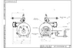Чертеж парового мазутного котла 700 кг 130 С